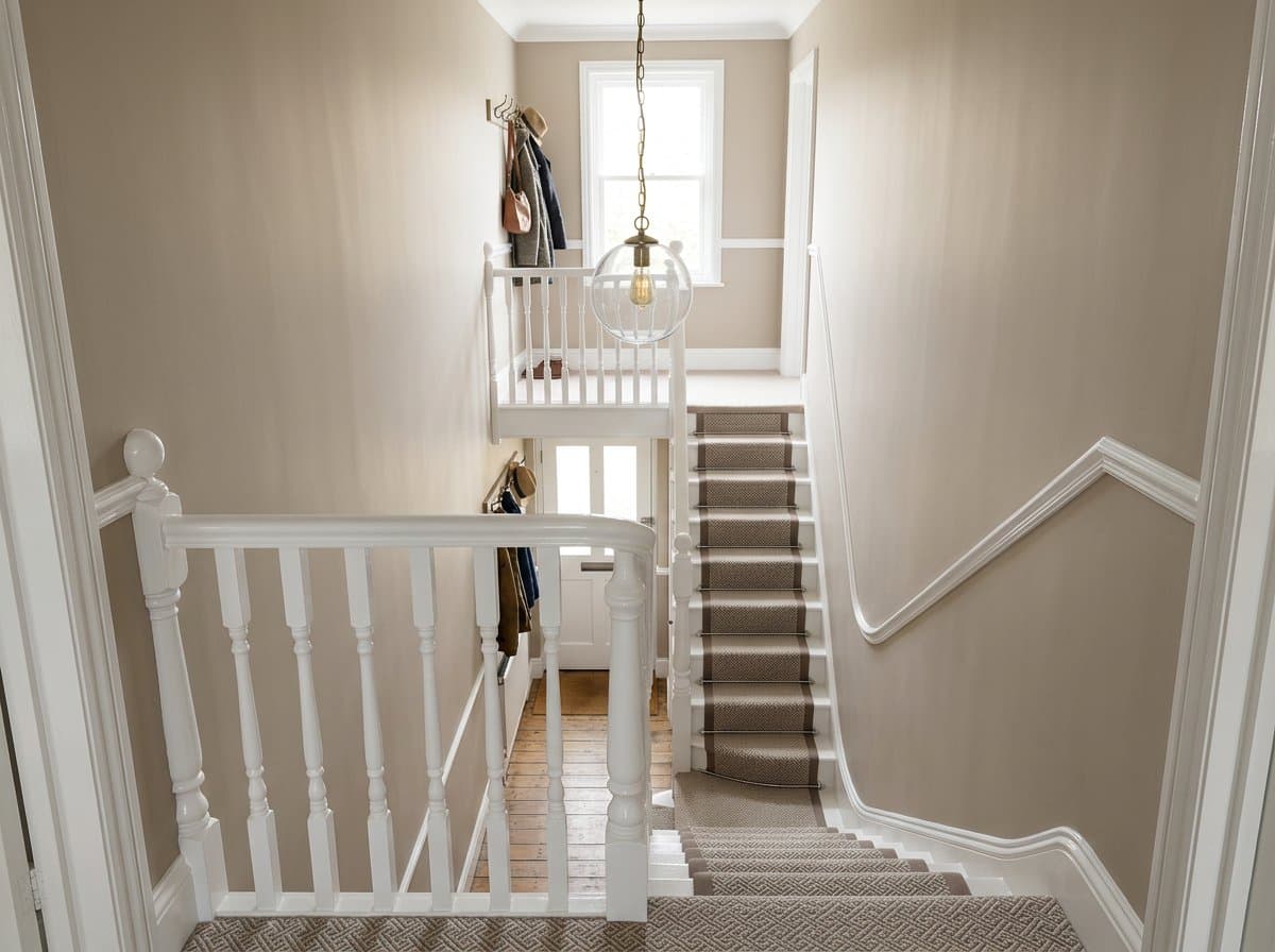 Recently decorated interior room