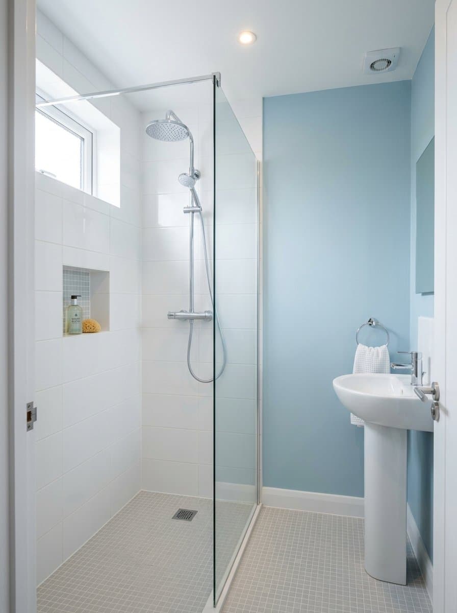 Bathroom tiling in Burnham-on-Sea